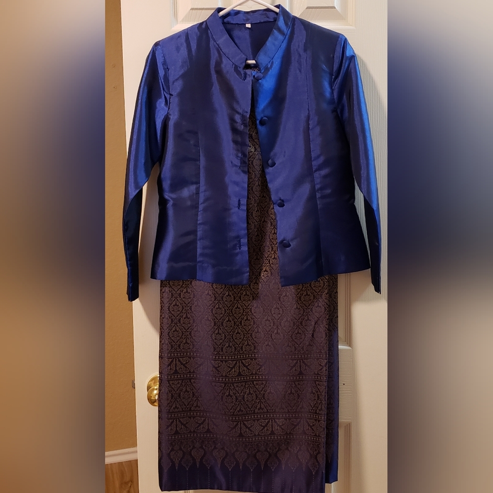 Thai Tradition Silk Dress
